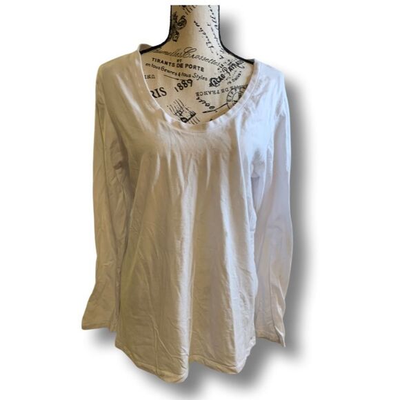 Abundance sleeve, T-shirt, U Crew neck, White size 2X - Picture 1 of 1